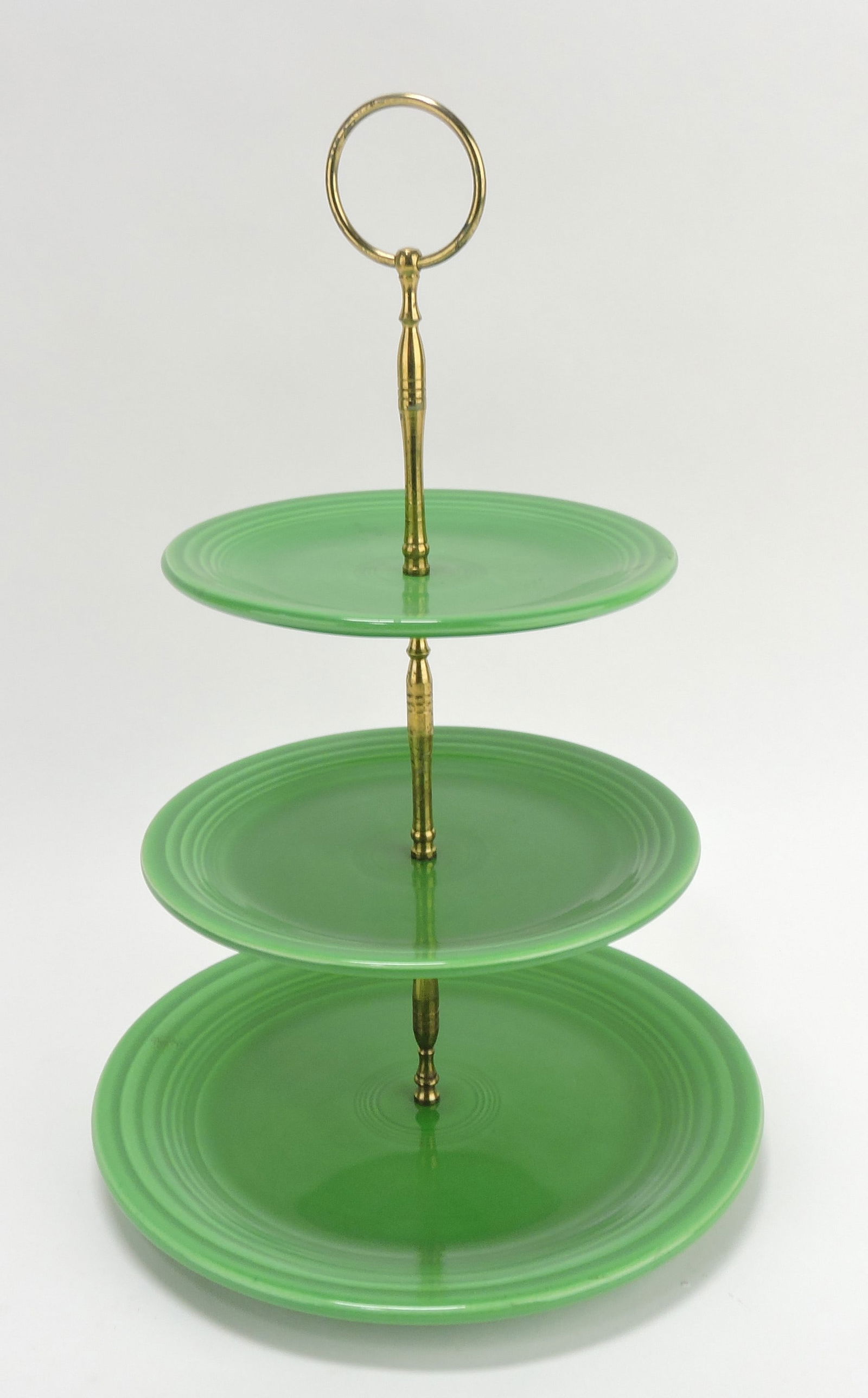 Fiesta 3 tier tid bit, medium green: .