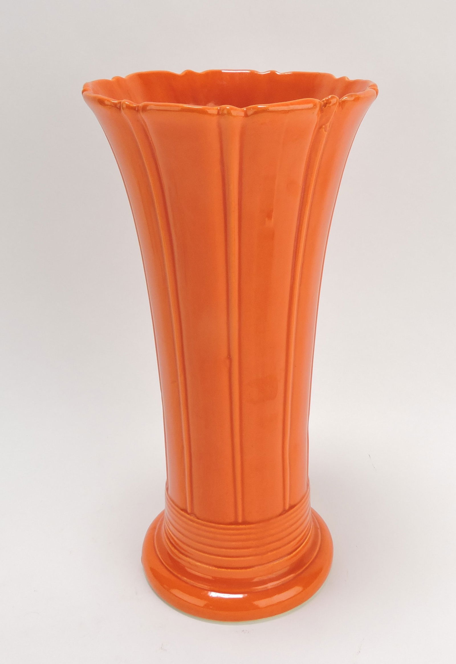 Fiesta 12" flower vase, red (1 of 1)