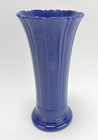 Fiesta 12" flower vase, cobalt