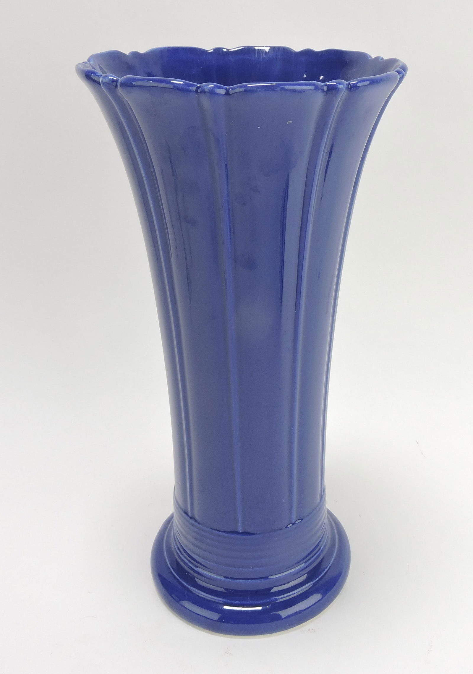 Fiesta 12" flower vase, cobalt (1 of 1)