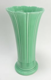 Fiesta 12" flower vase, green