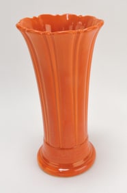 Fiesta 10" flower vase, red
