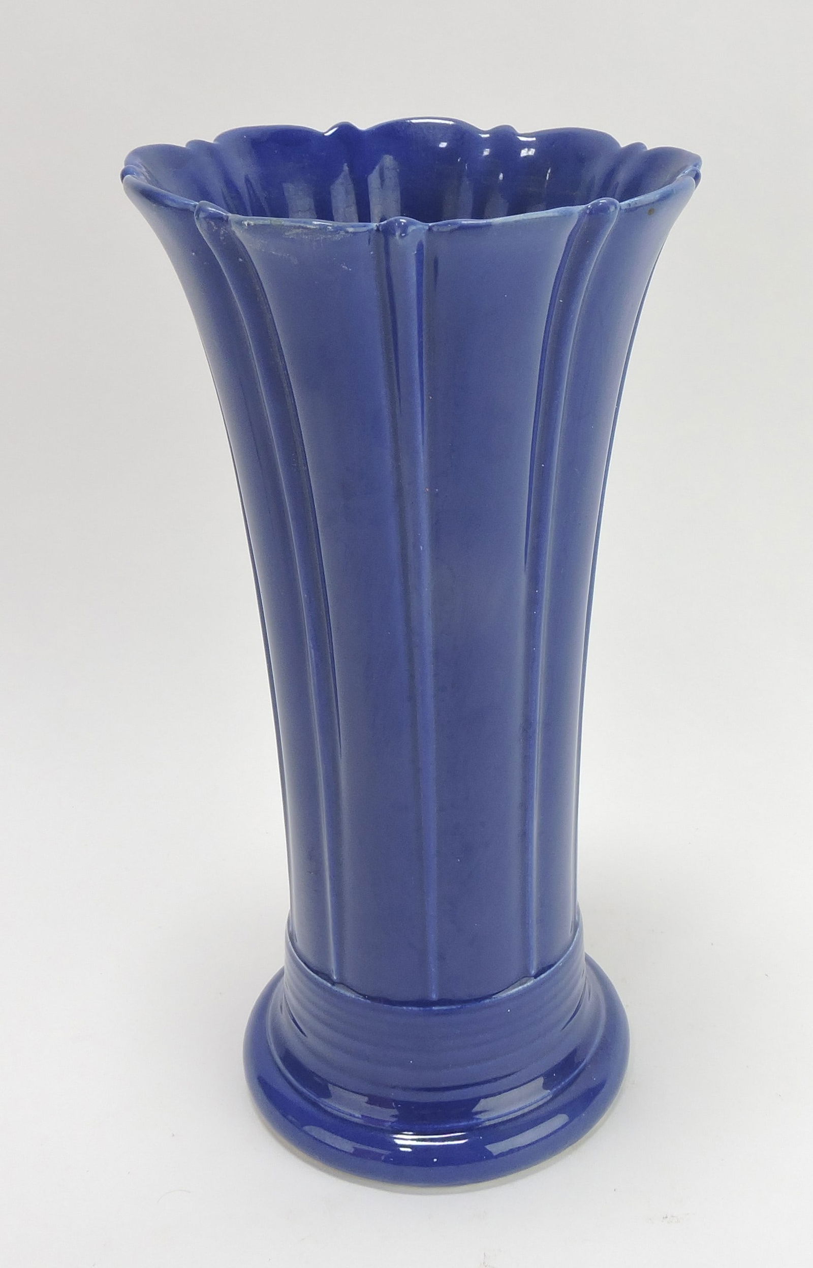 Fiesta 10" flower vase, cobalt (1 of 1)