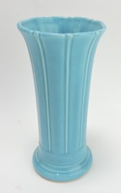 Fiesta 8" flower vase, turquoise