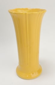 Fiesta 8" flower vase, yellow