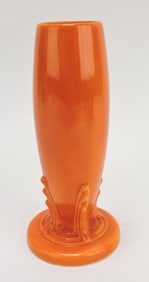 Fiesta bud vase, red