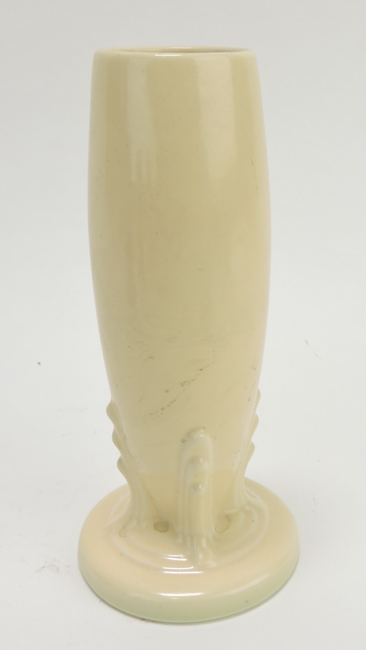 Fiesta bud vase, ivory: .