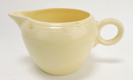 Fiesta two pint jug, ivory