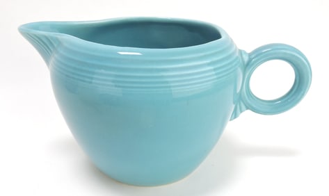 Fiesta two pint jug, turquoise