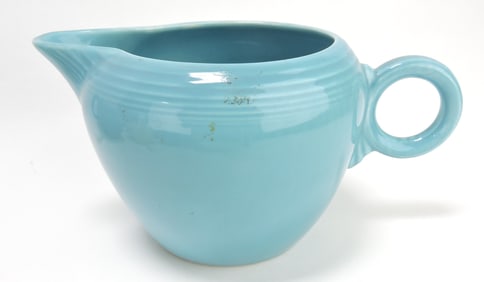 Fiesta two pint jug, turquoise