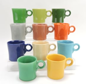 Fiesta mug group, all 11 colors