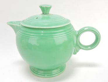 Fiesta large teapot, green
