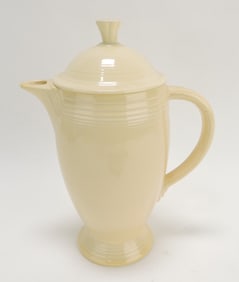 Fiesta coffee pot, ivory
