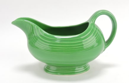 Fiesta sauce boat, medium green