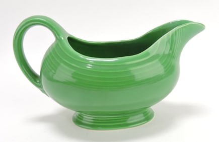 Fiesta sauce boat, medium green