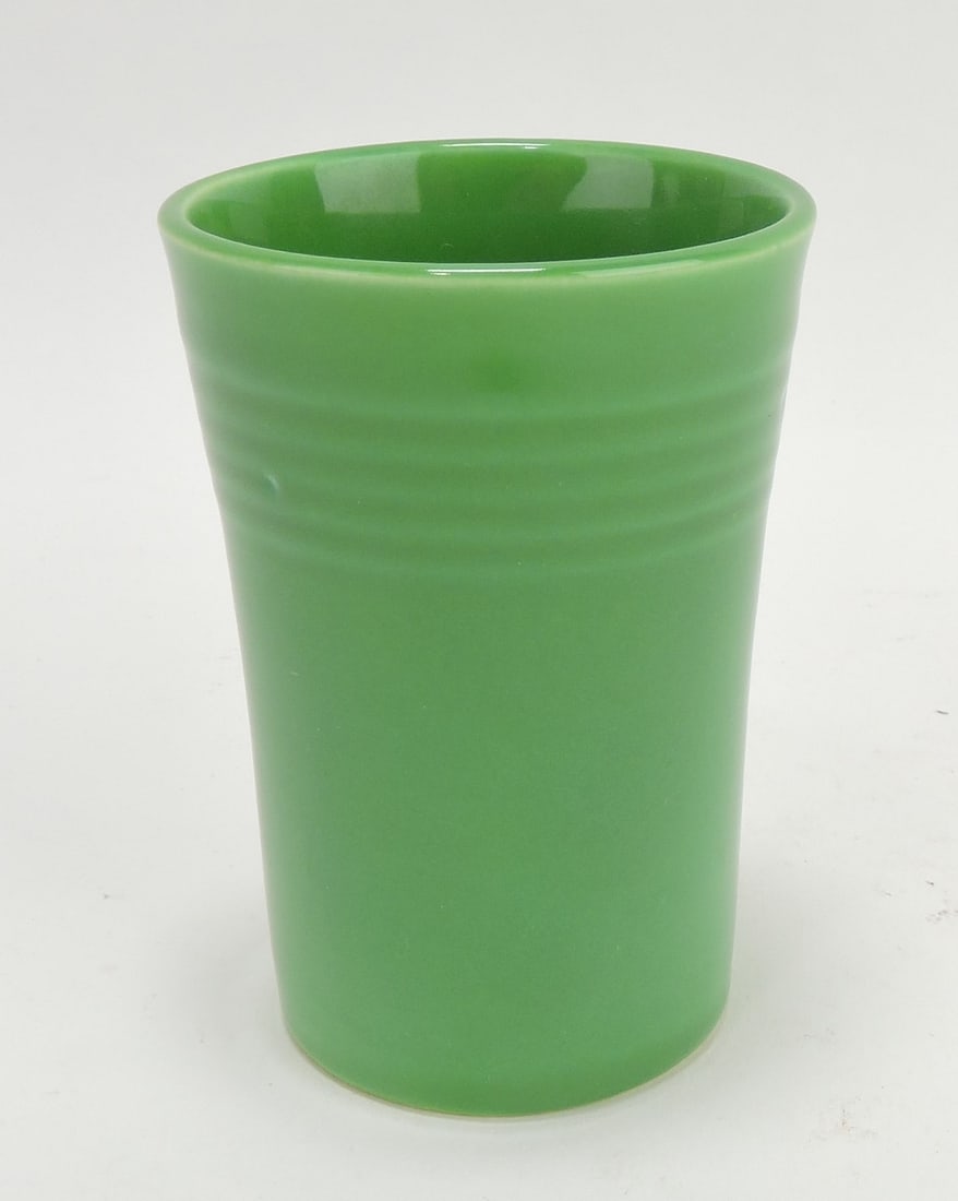 RARE RARE RARE Fiesta juice tumbler,: medium green, only one known, NOP (Not Officially Produced)