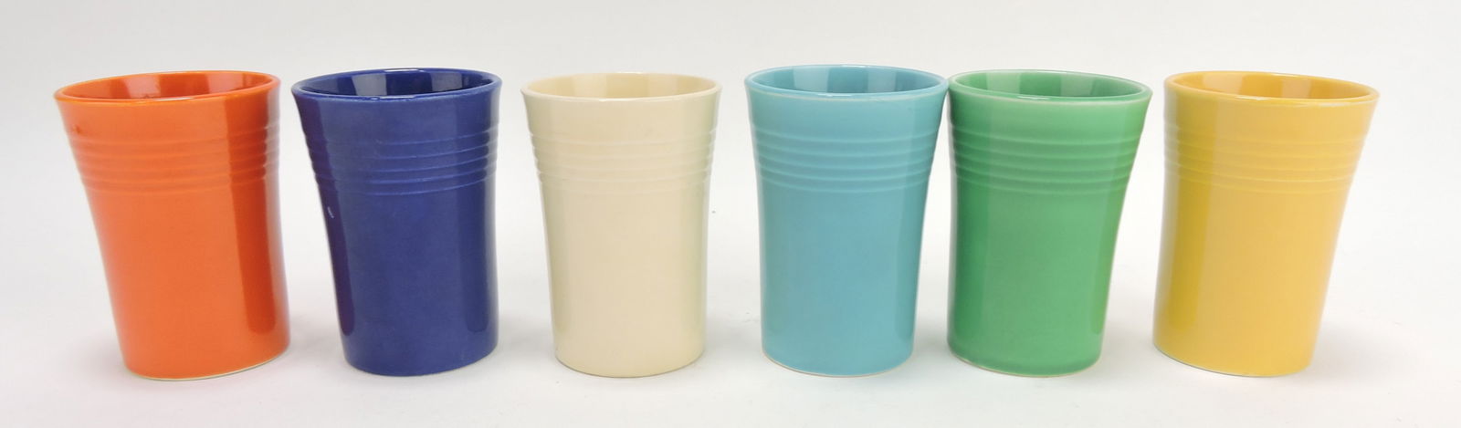 Fiesta juice tumbler group, all 6 original: colors