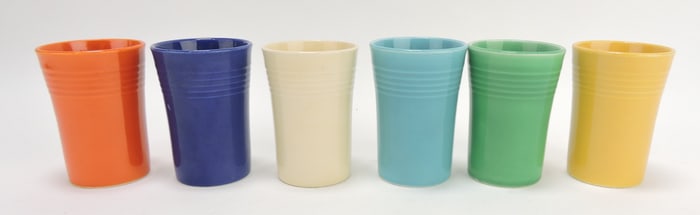 Fiesta juice tumbler group, all 6 original