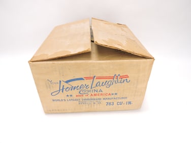 Fiesta 1959 dinner set in original box,