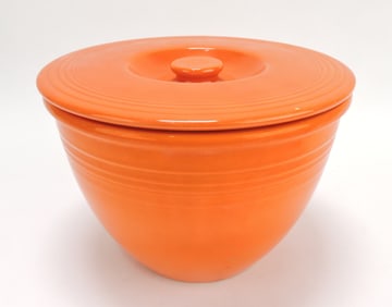 Fiesta #4 mixing bowl lid and bowl,