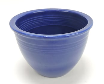 Fiesta #1 mixing bowl, cobalt, inside rings