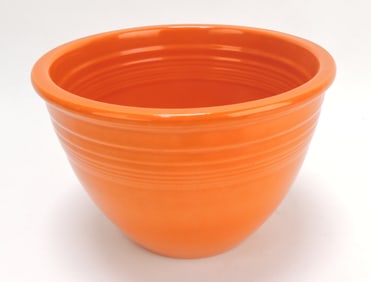 Fiesta #3 mixing bowl, red, inside rings