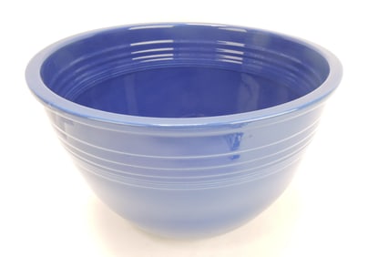 Fiesta #7 mixing bowl, cobalt, inside