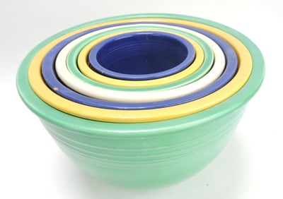 Fiesta 7 piece mixing bowl set, various