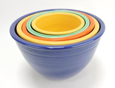 Fiesta 5 piece mixing bowl set,