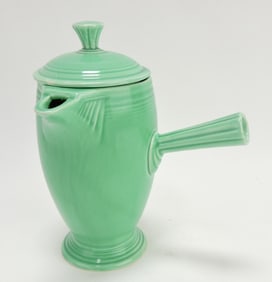 Fiesta demitasse coffee pot, green