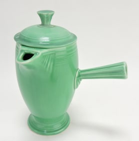 Fiesta demitasse coffee pot, green,