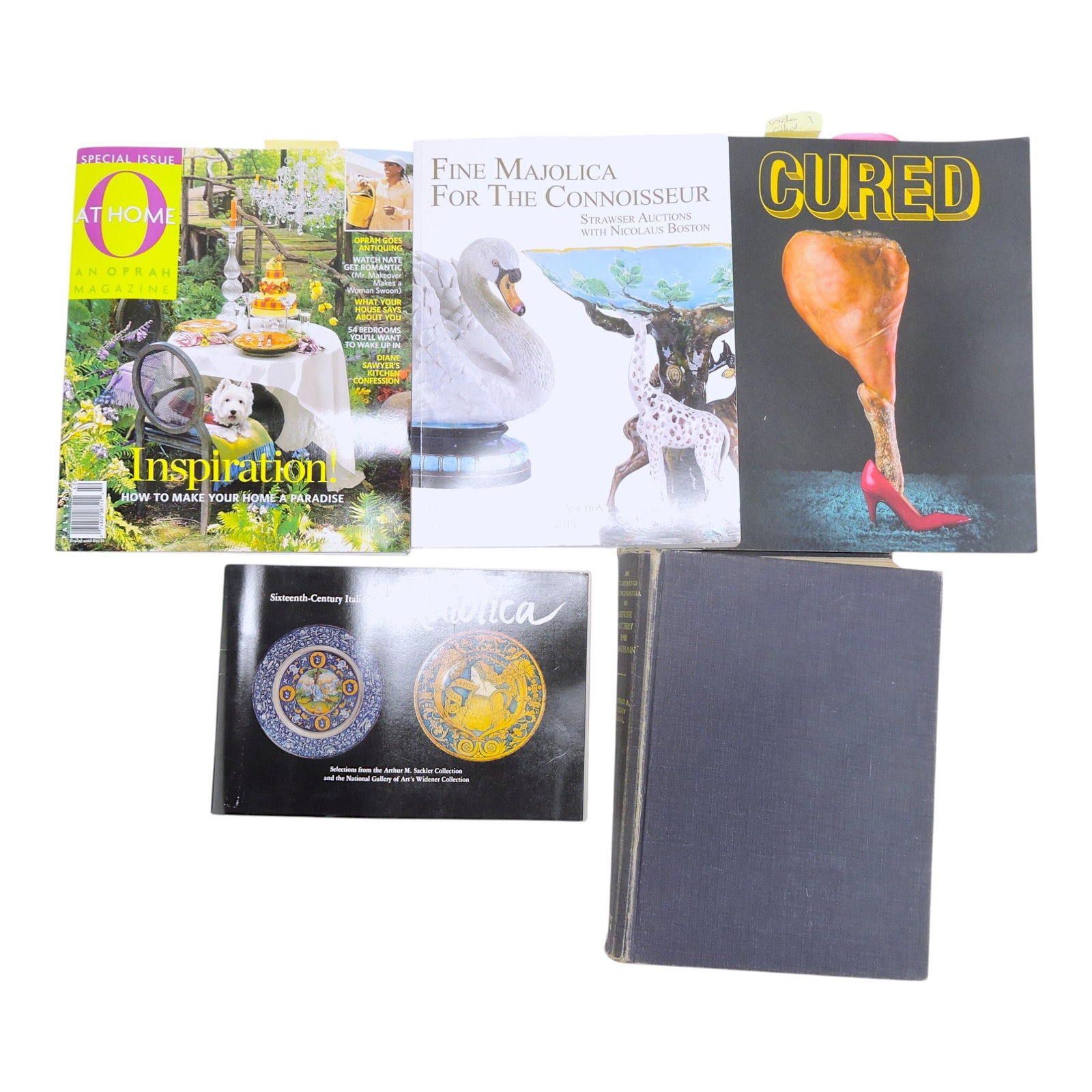 A selection of reference books from the: Joan Stacke Graham library