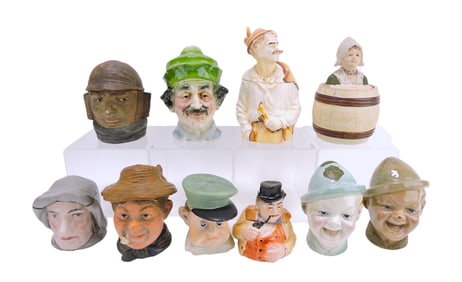 Majolica and Terra Cotta lot of