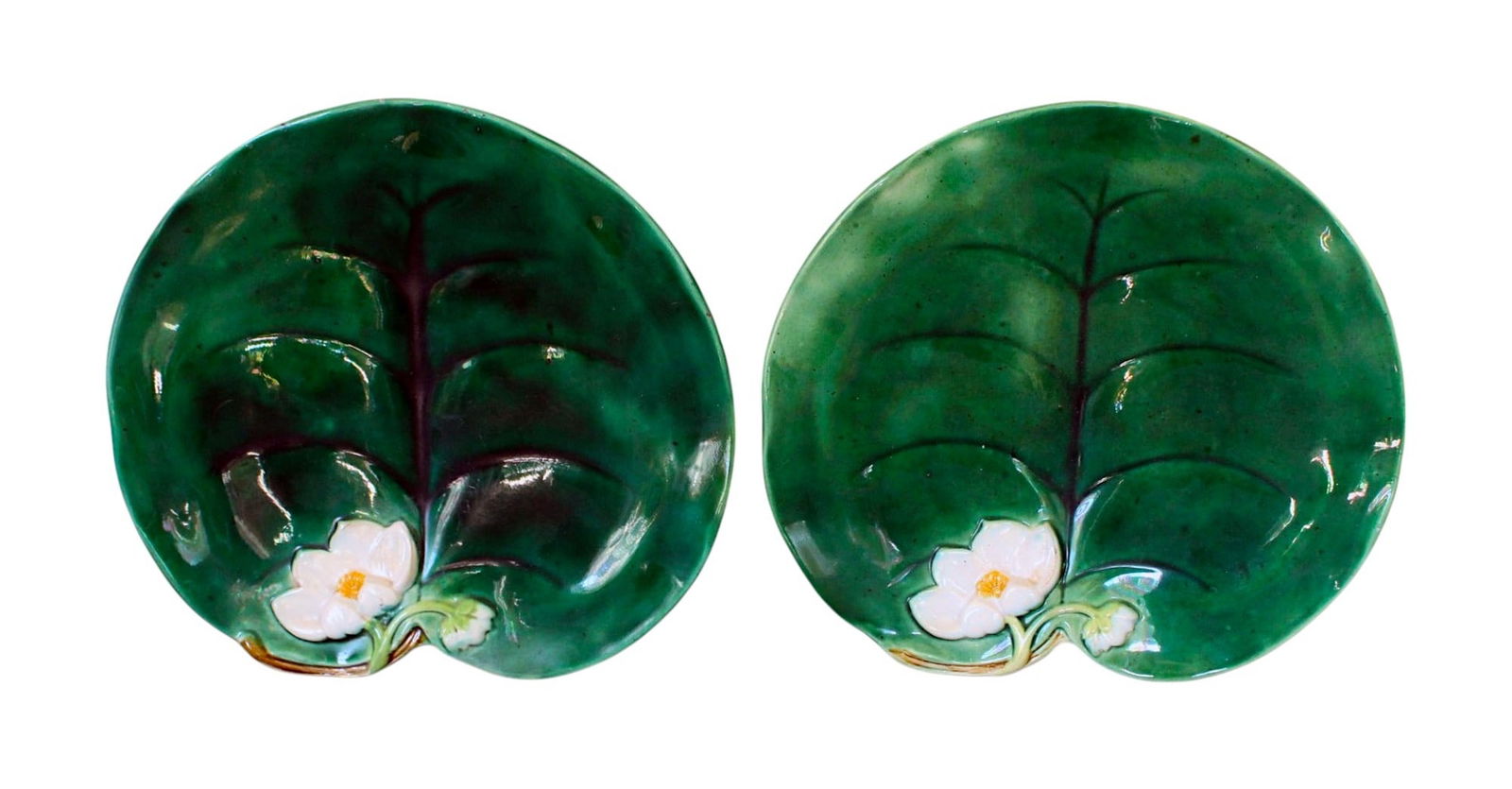 A pair of George Jones majolica (1 of 2)