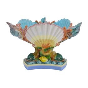 Royal Worcester majolica table center