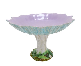 George Jones majolica shell and coral
