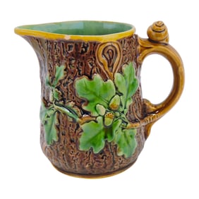 Minton majolica oak leaf and acorn
