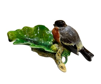 Rare Minton Majolica Robin Wilbraham