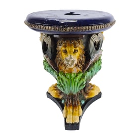 Forester (attributed) majolica garden