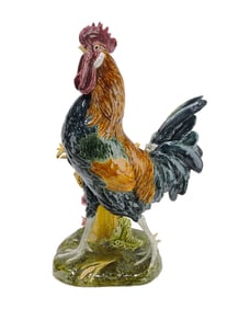 Choisy-le-Roi French majolica chicken