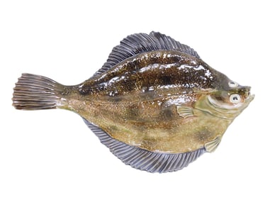 Hugo Lonitz Palissy style flounder