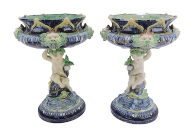 Thomas Sergent (attributed) pair of