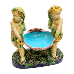 Minton Majolica Sweet Meat Holder