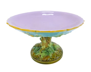 George Jones majolica comport