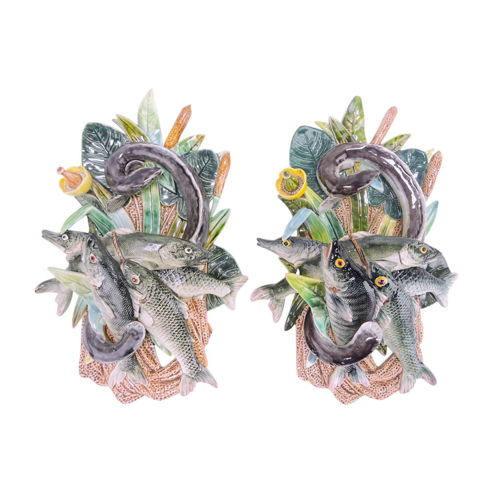 Fives Lille majolica rare pair (1 of 3)
