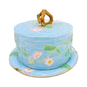 George Jones majolica turquoise