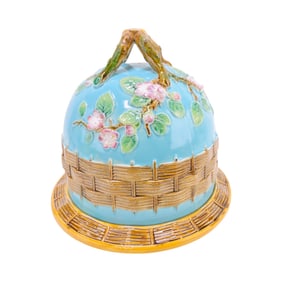 George Jones majolica turquoise