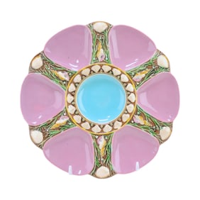 Minton majolica pink 6 well