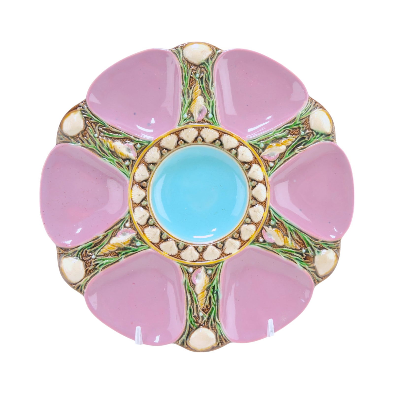 Minton majolica pink 6 well (1 of 2)