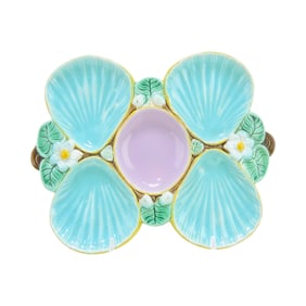 Holdcroft majolica pond lily 4 well